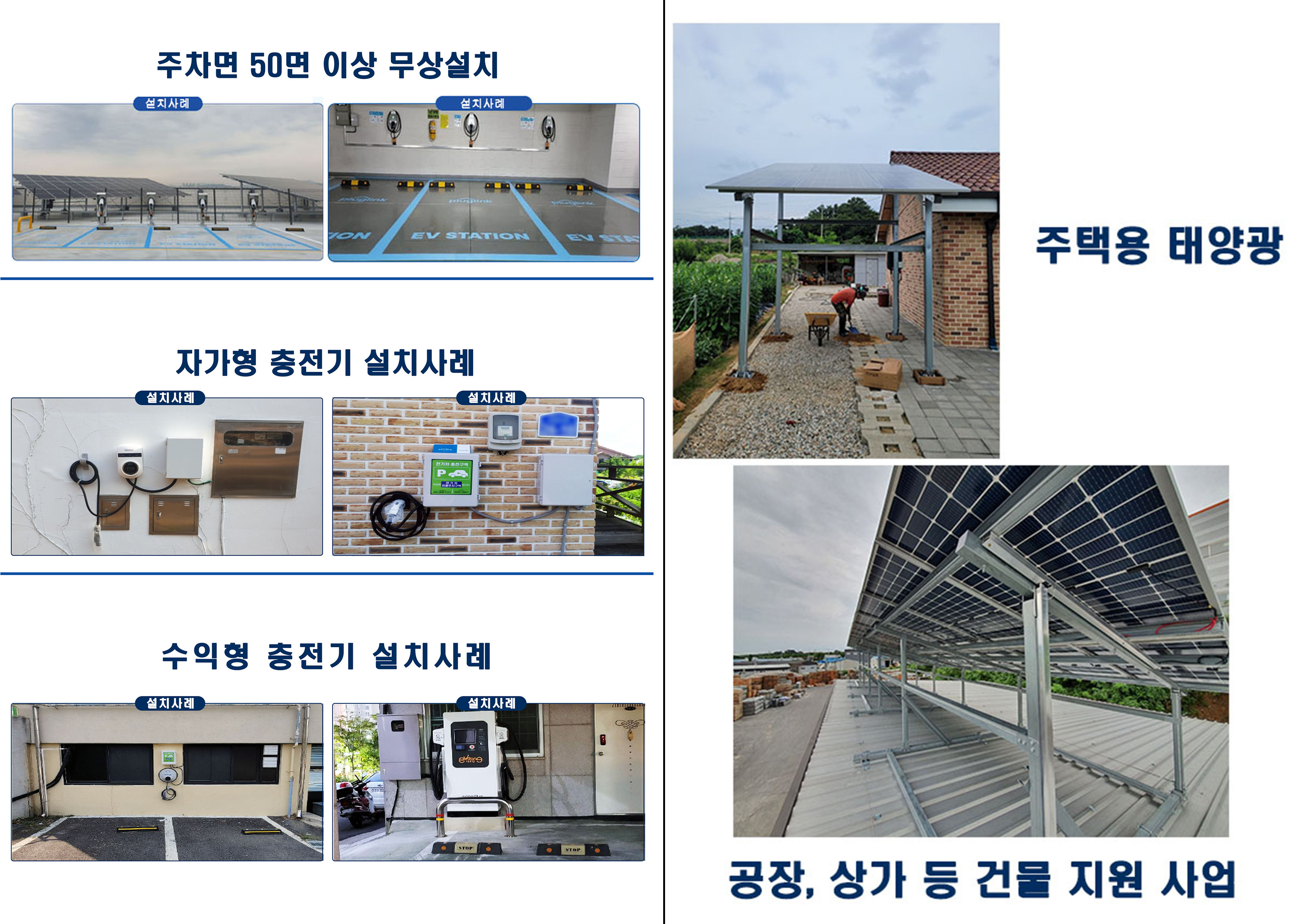     2023년도 주택, 공장 태양광 지원사업 선 접수 및 전기차충전기(2대무료설치) 비공용 구입안내 1