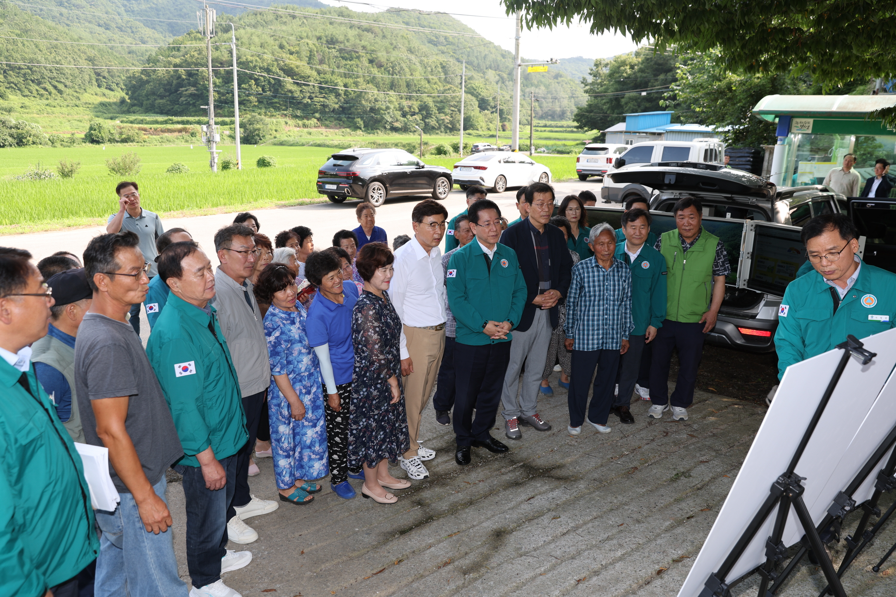 집중호우 대비 산사태 취약지역 점검 1