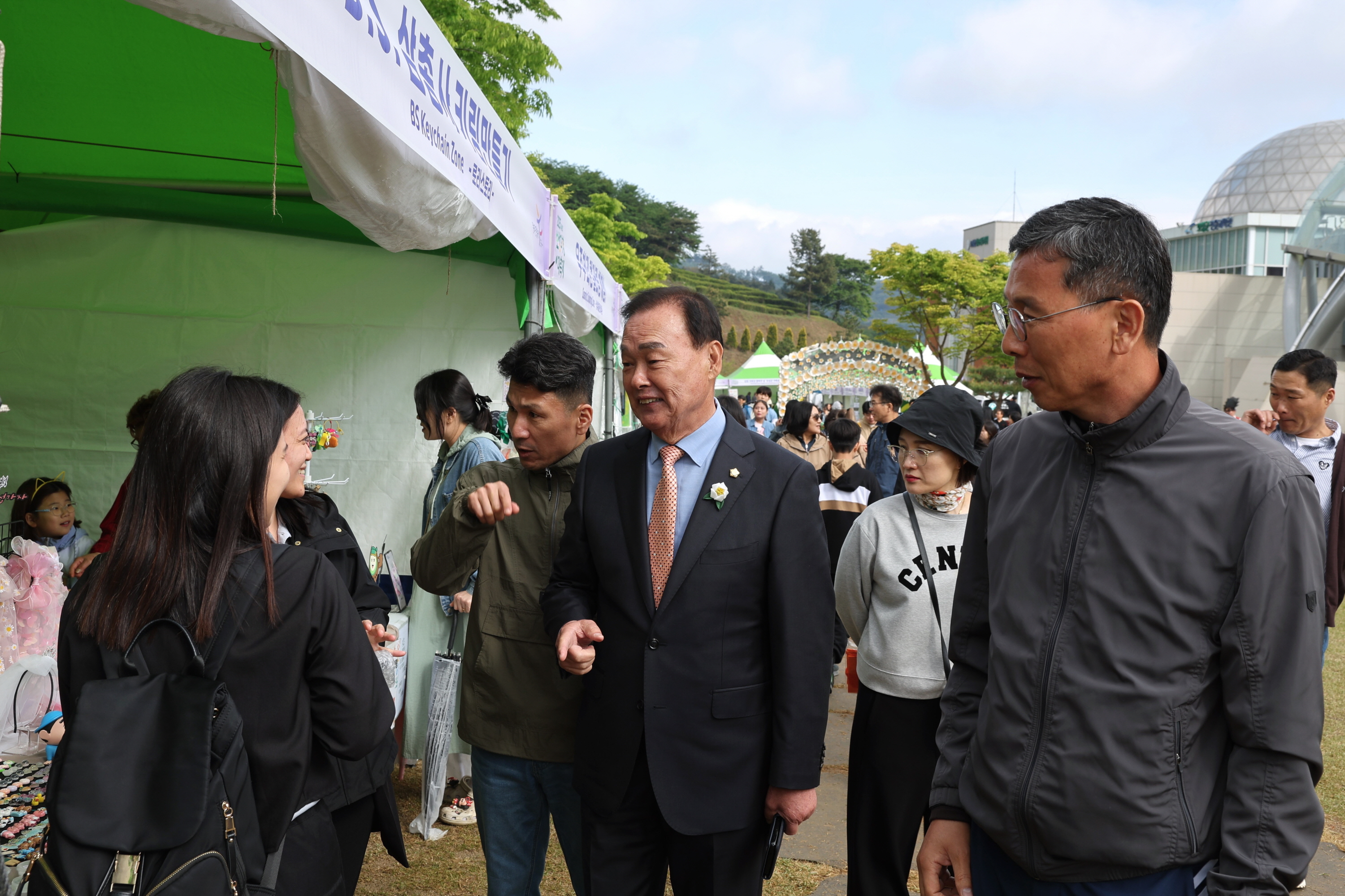 제13회 대한민국다향예술대전 시상식 및 다향제 축제장 부스 격려  1
