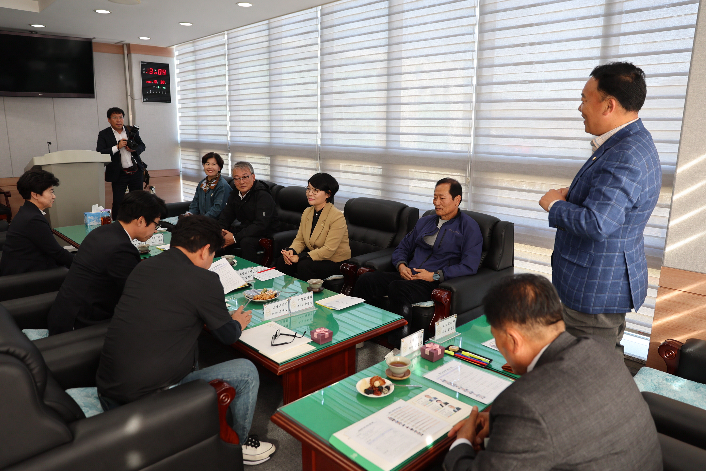 전북 고창군의회 방문