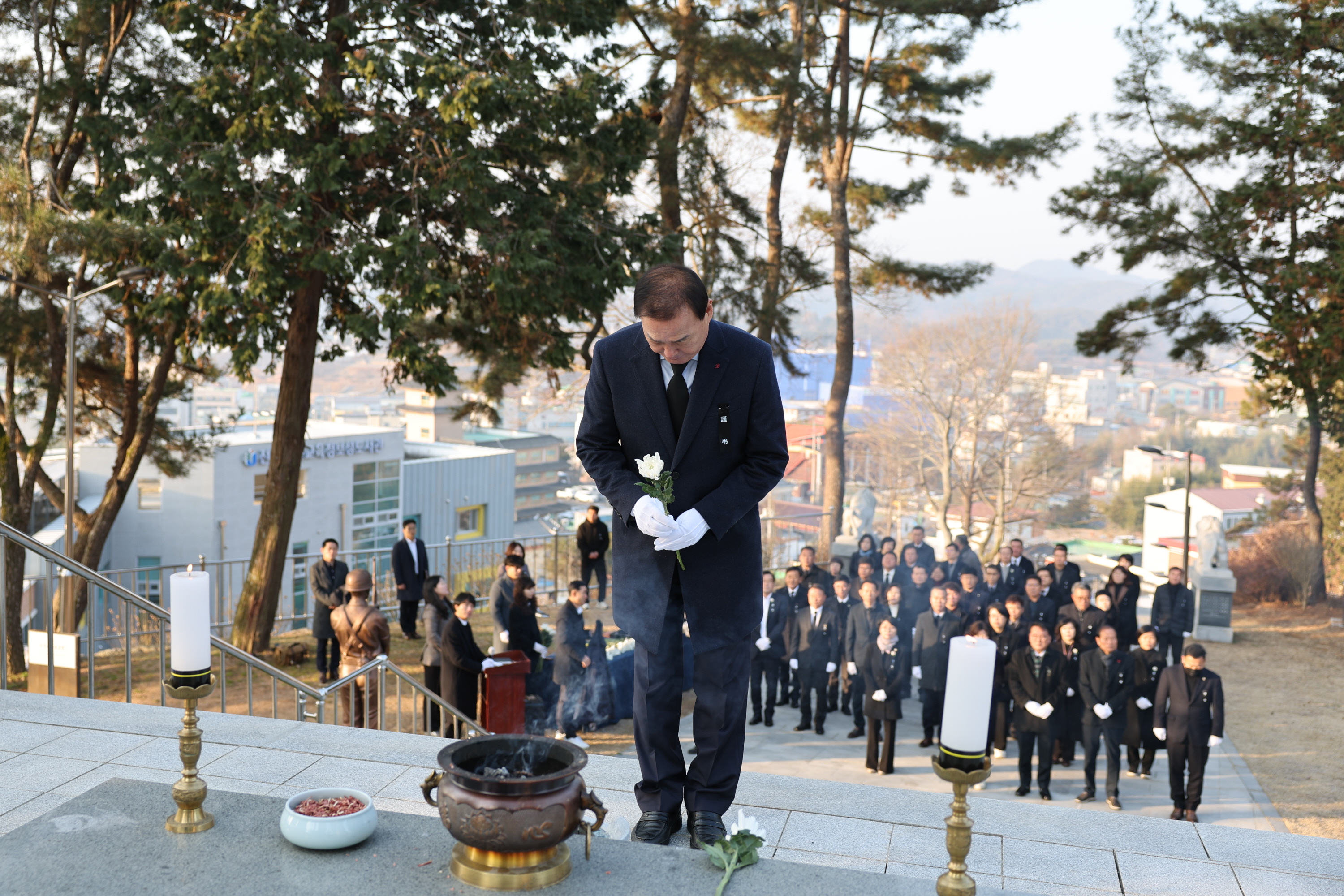 신년 현충탑 참배